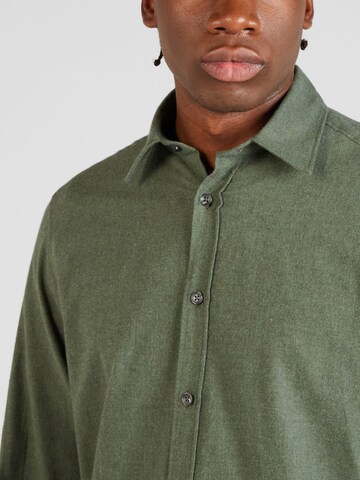 s.Oliver Regular fit Skjorta i grön