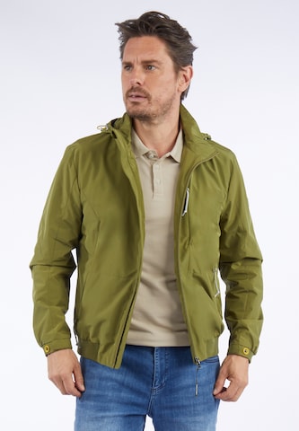 HECHTER PARIS Between-Season Jacket in Green: front