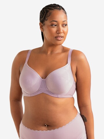 Invisible Soutien-gorge 'Taya' SugarShape en violet : devant
