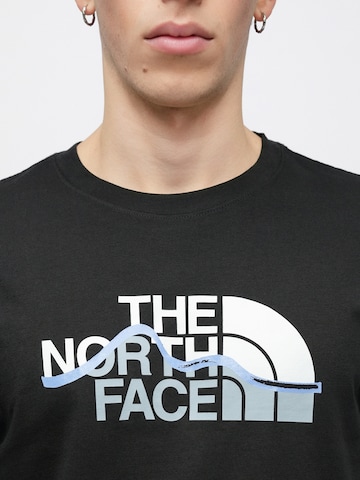THE NORTH FACE Shirt 'Mountain Line' in Zwart