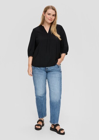 s.Oliver Red Label Plus Blouse in Black