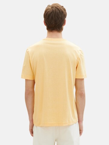 T-Shirt TOM TAILOR en jaune