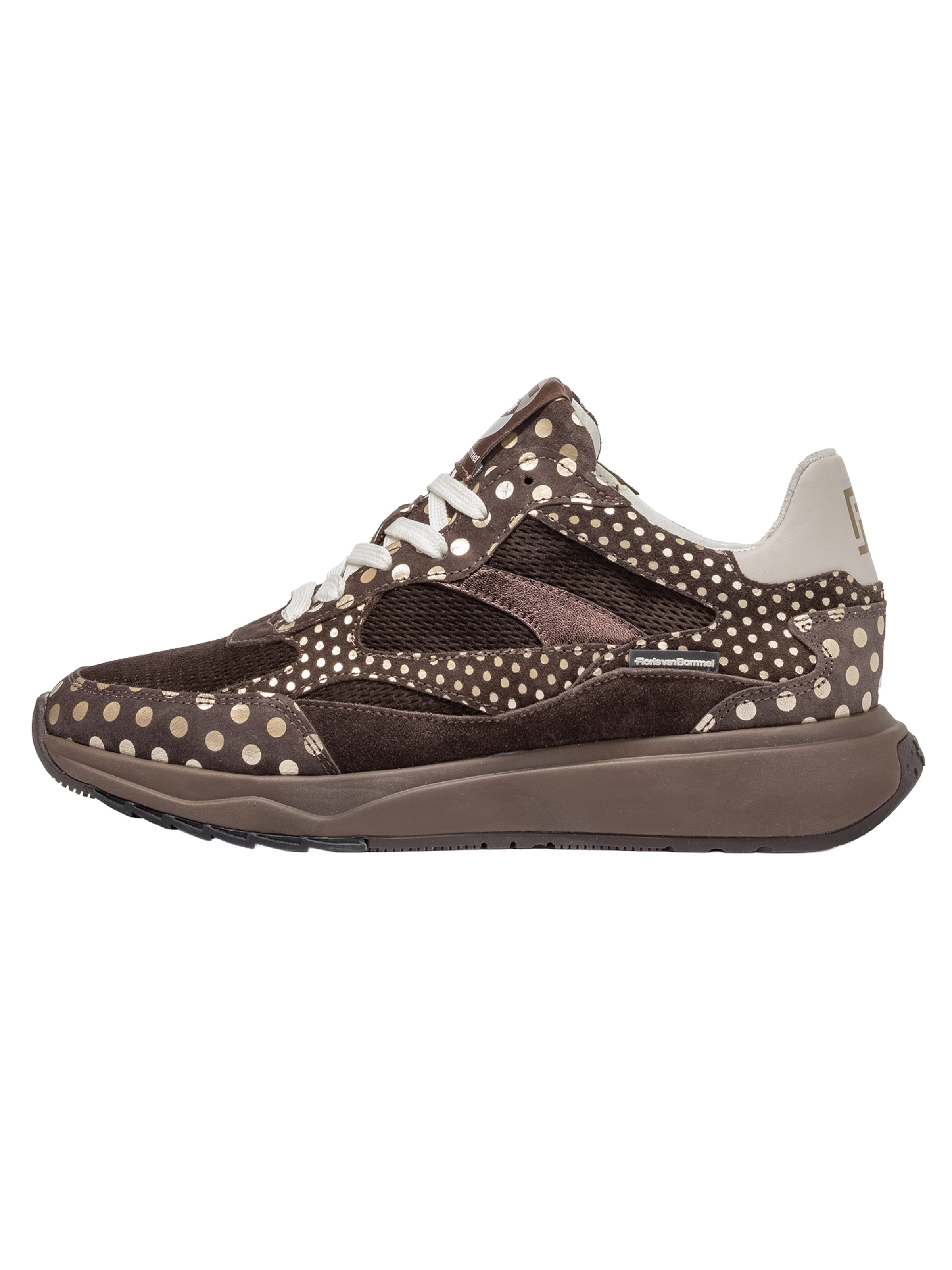 Floris van Bommel Sneakers laag 'SUVI' in Bruin: voorkant