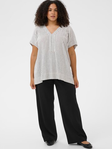 Bluză 'KCMille' de la KAFFE CURVE pe negru