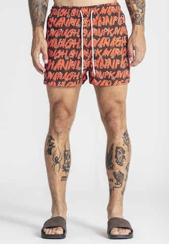 Gianni Kavanagh Badeshorts 'Rebel' in Orange: Vorderseite