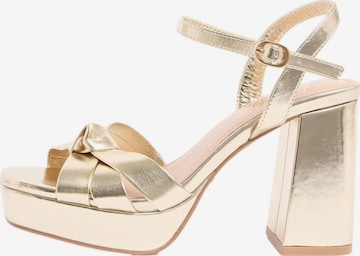 Lipsy Sandaalit värissä kulta: etupuoli