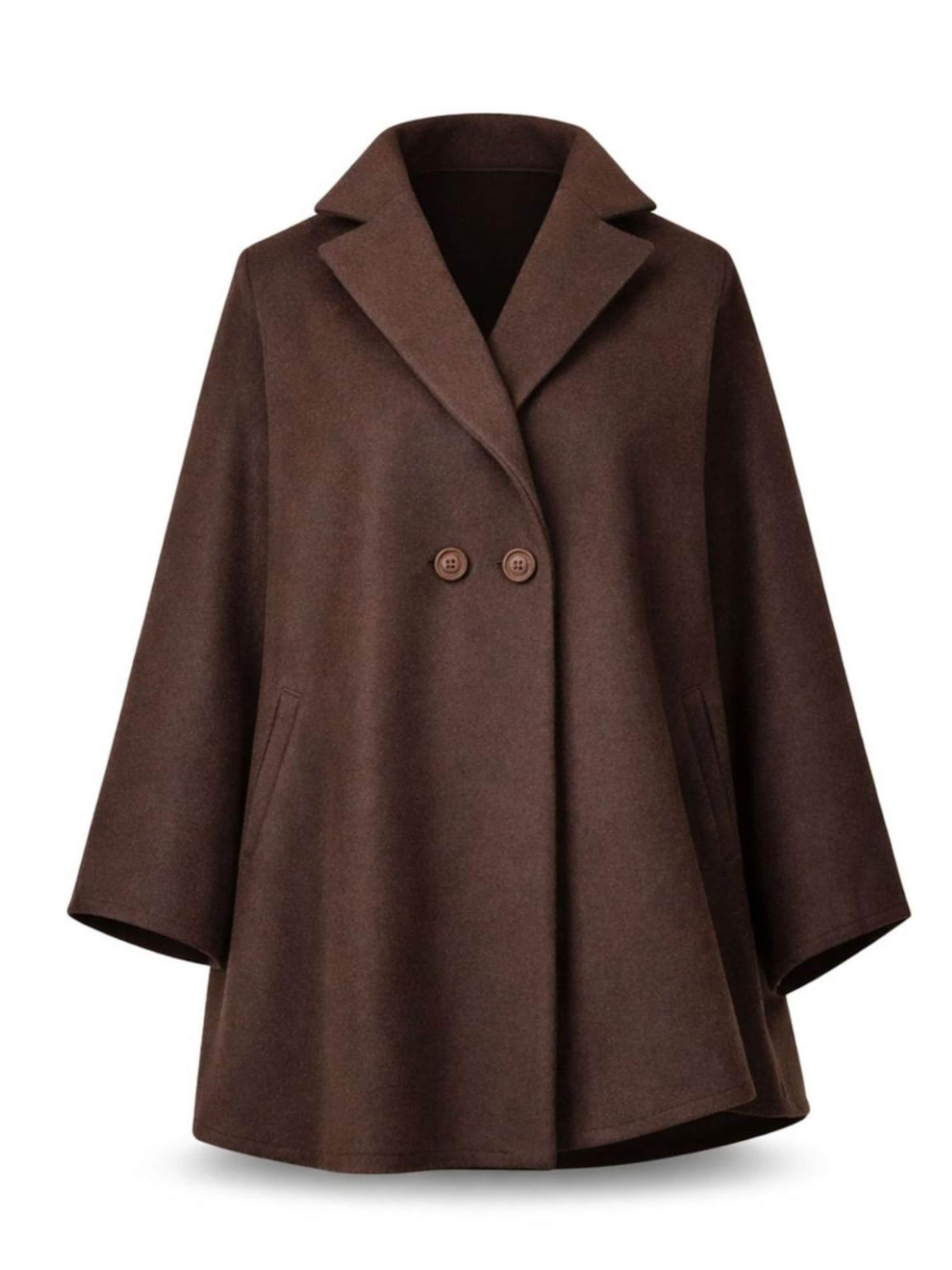 Cappotto di mezza stagione 'Jasmine' di Nikka Place in marrone: frontale