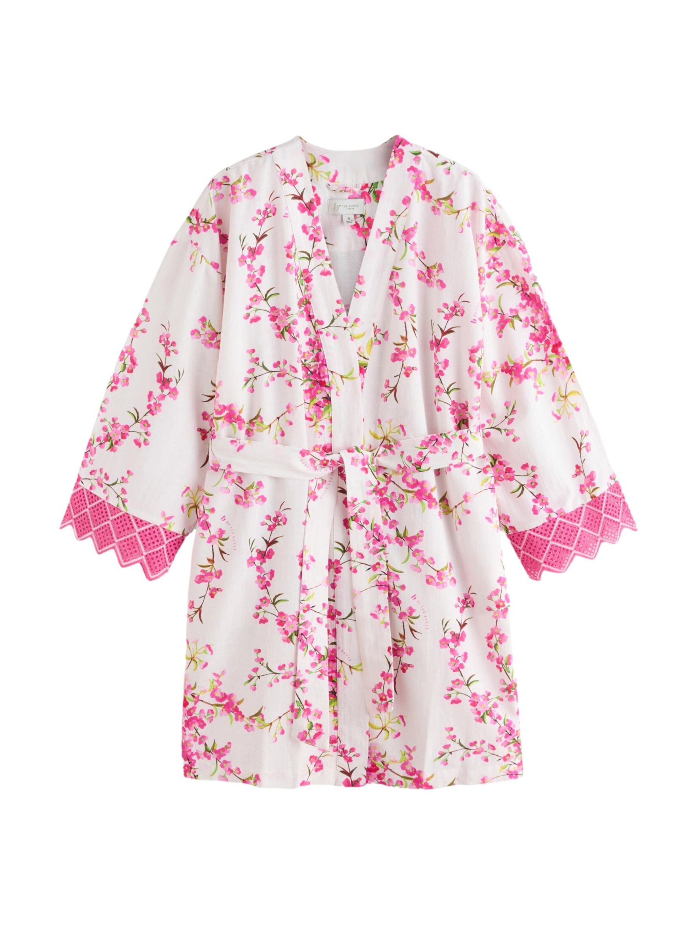 Robe de chambre B by Ted Baker en blanc : devant