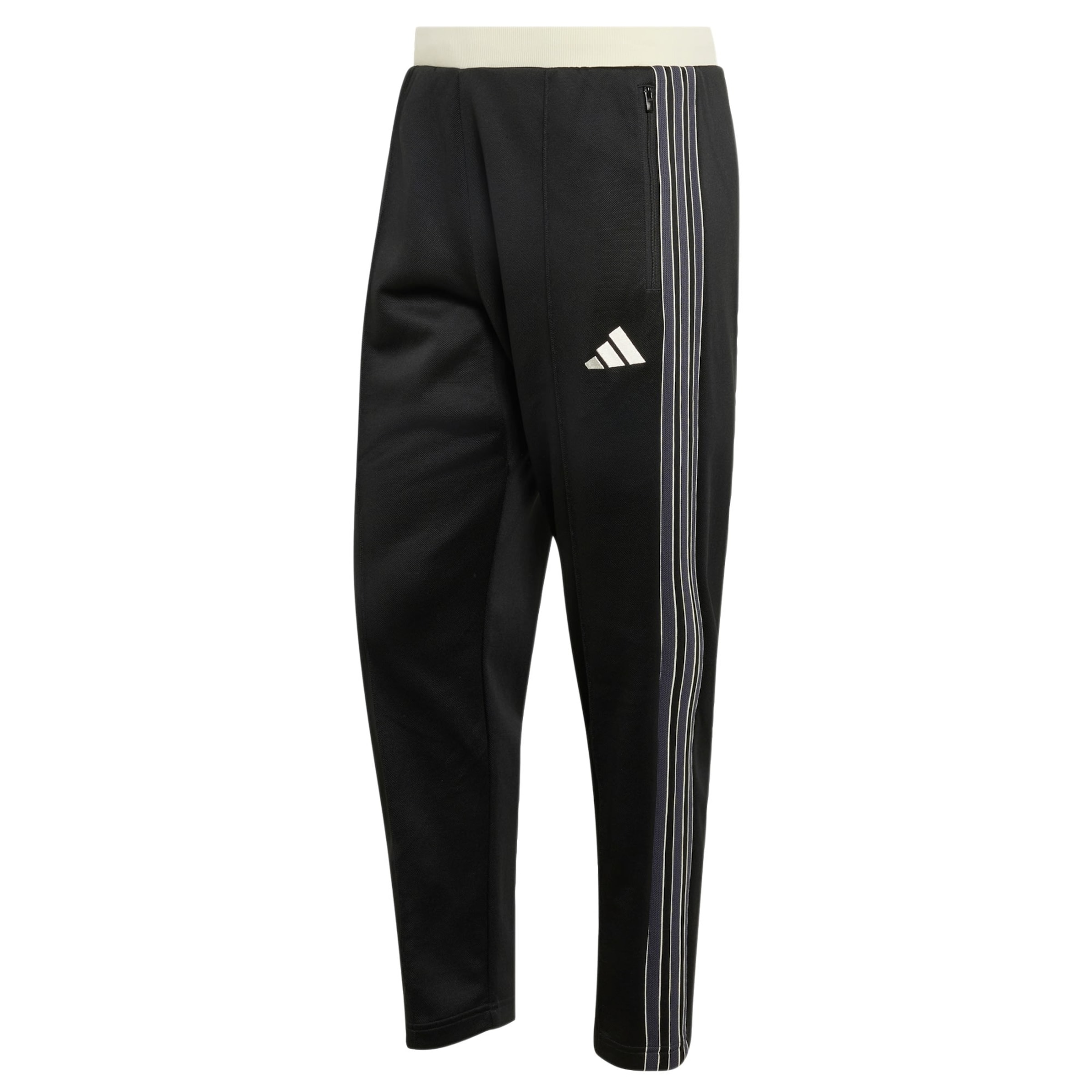ADIDAS SPORTSWEAR Tapered Sportbroek 'Stadium' in Zwart: voorkant