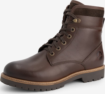 Travelin Veterlaarzen 'Seiland' in Bruin: voorkant