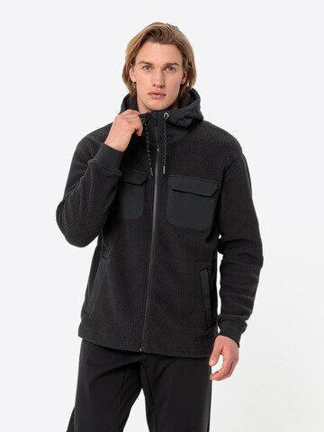 VAUDE Outdoorjas 'Manukau' in Zwart: voorkant