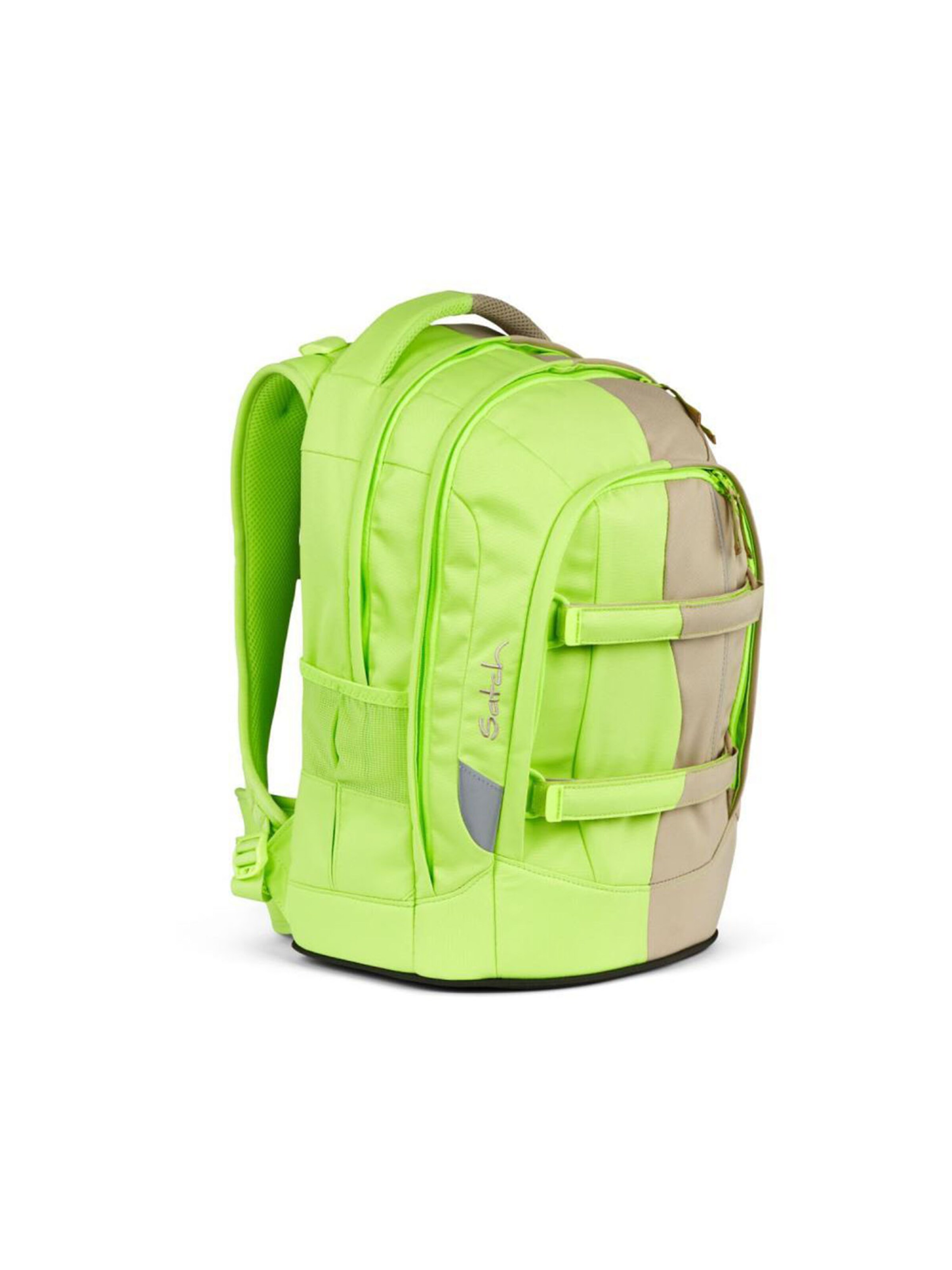 Satch Backpack 'Double Trouble Think Twice' in Green
