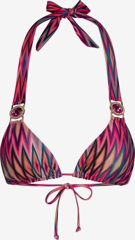 Moda Minx Triangel Bikinitop in Pink: predná strana