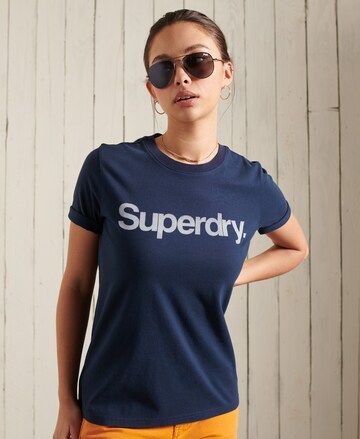 Superdry Тениска в синьо