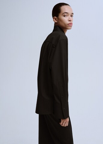 MANGO Blouse 'Aura' in Brown