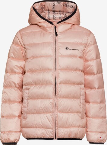 Champion Authentic Athletic Apparel Between-Season Jacket 'Legacy' in Pink: front