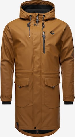 Manteau mi-saison 'Verdaan' STONE HARBOUR en marron : devant