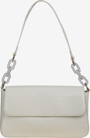 MYMO Shoulder Bag in White: front