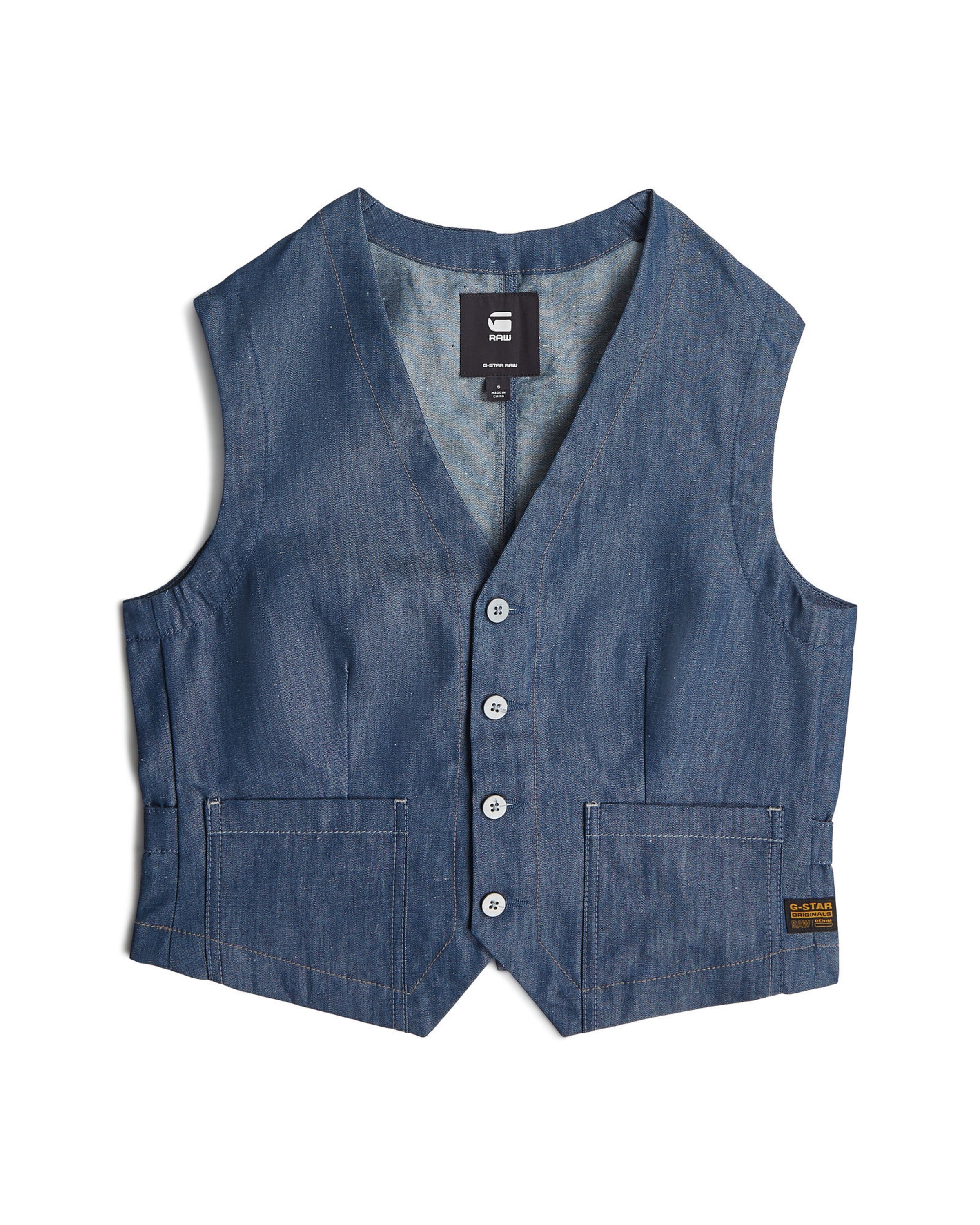 G-STAR Suit vest in Blue: front