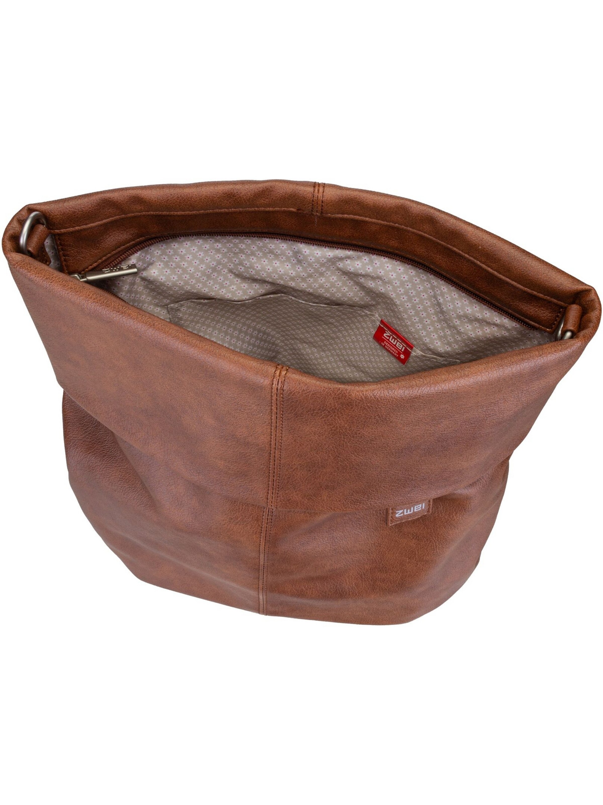 Sac bandoulière 'Mademoiselle' ZWEI en marron