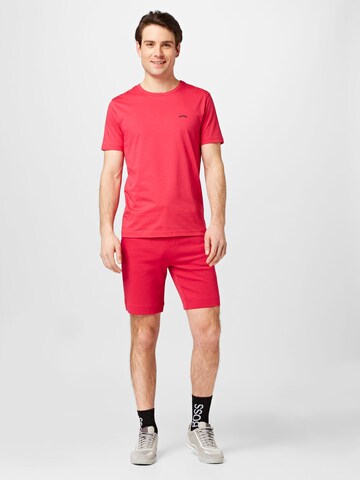 BOSS Green Regular Shorts 'Headlo 1' in Pink