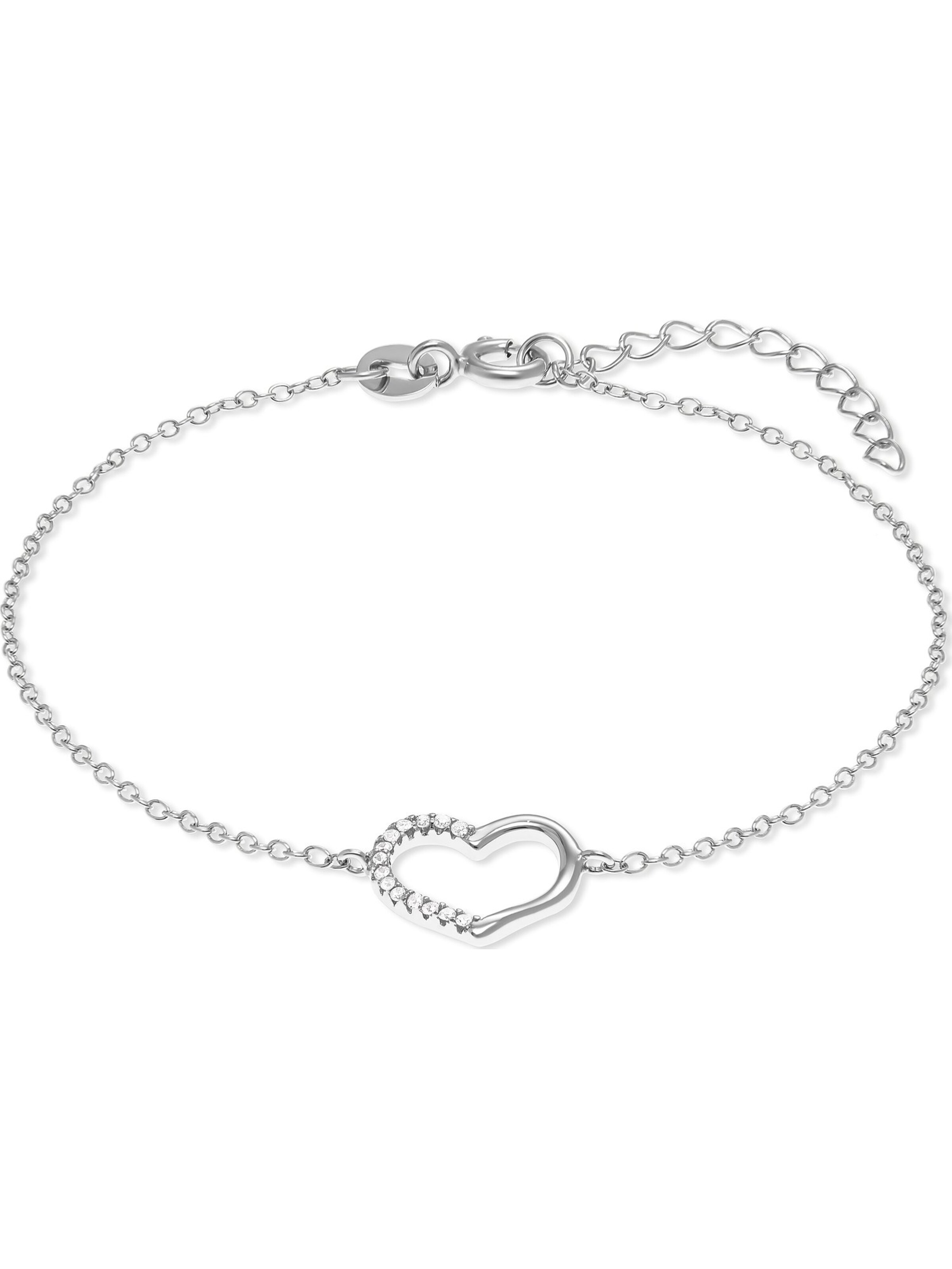 FAVS Bracelet in Silver: front