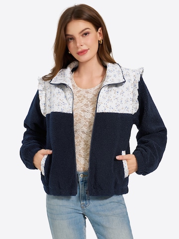 Imily Bela Fleece jas in Blauw
