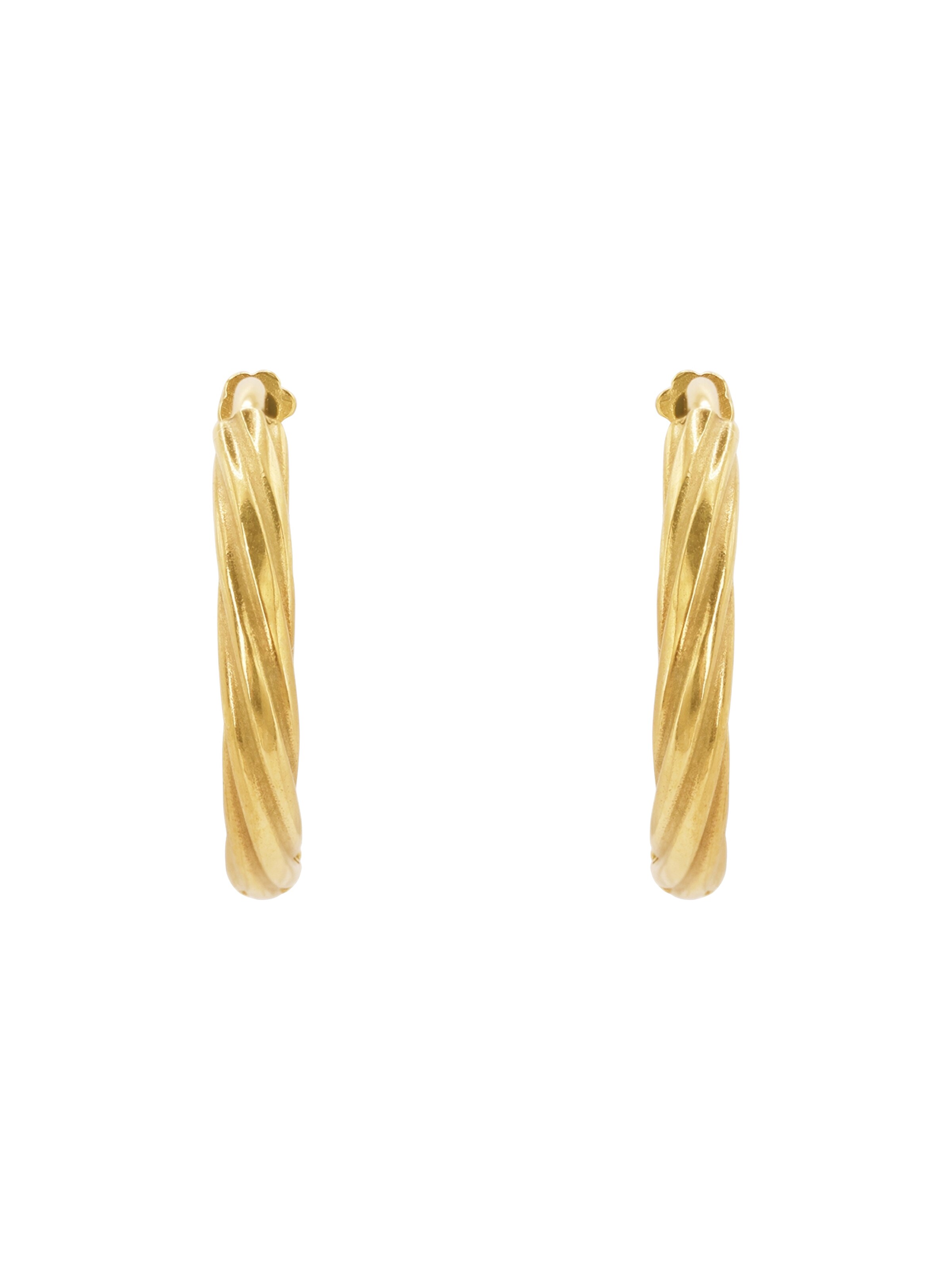 Boucles d'oreilles Heideman en or