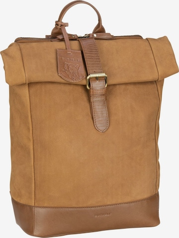 Burkely Backpack 'Soul' in Brown: front