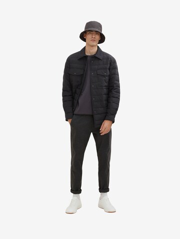 TOM TAILOR Jacke in Schwarz