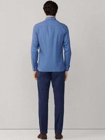 Hackett London Regular fit Overhemd in Blauw