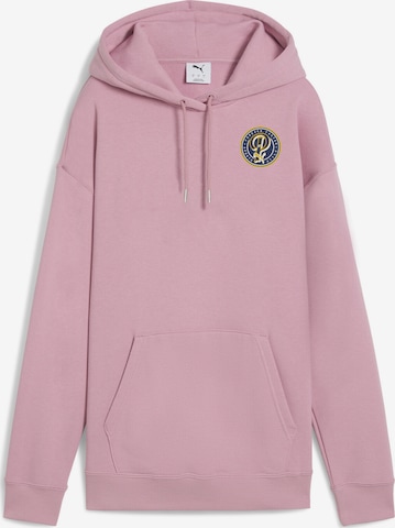 Sweat de sport 'Wardrobe Essentials' PUMA en rose : devant