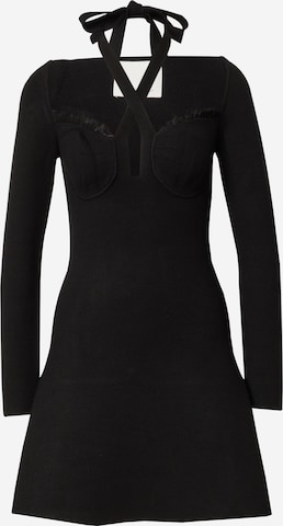 3.1 Phillip Lim - Vestido de gala en negro: frente