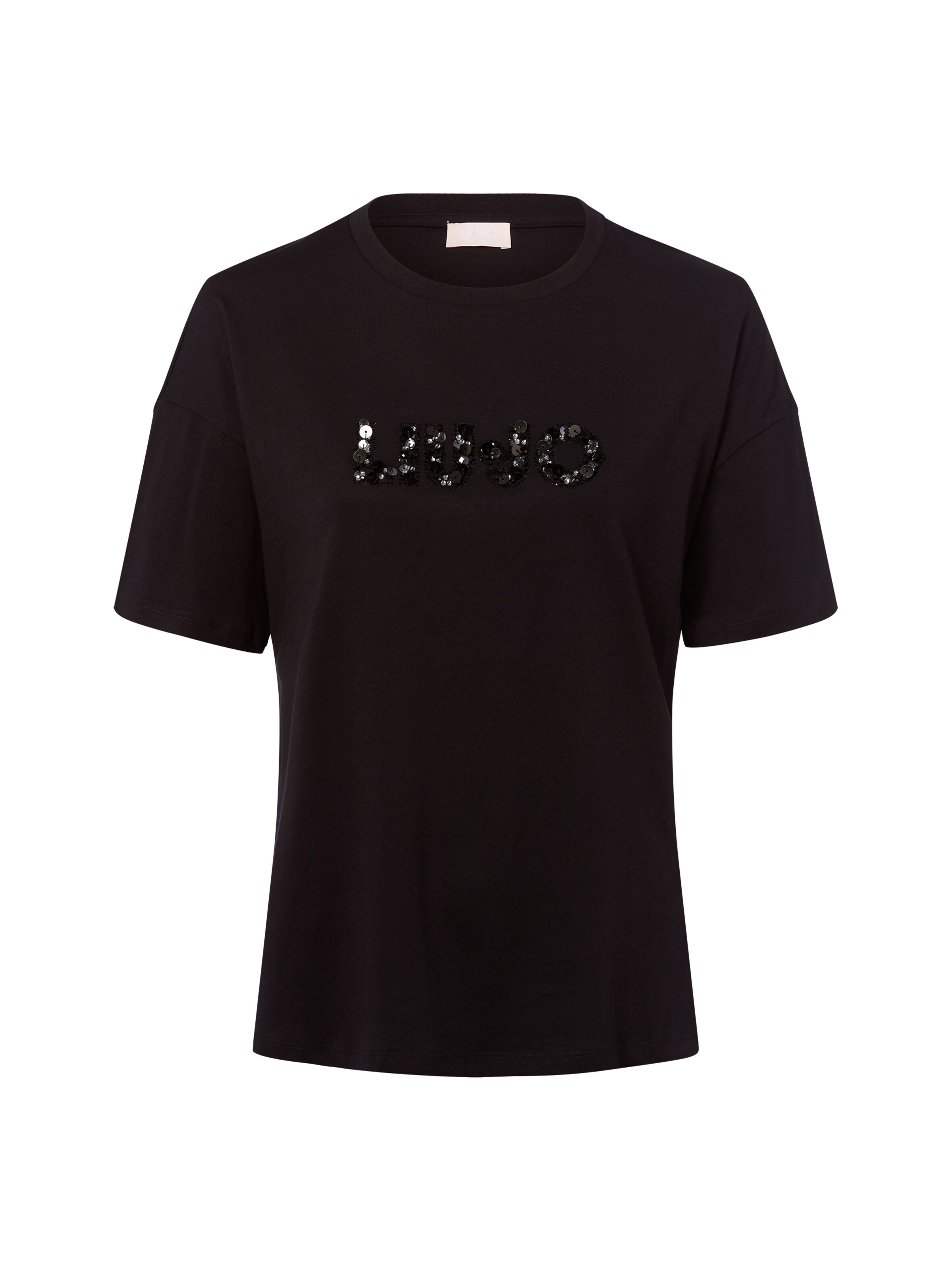Liu Jo T-Shirt in Schwarz: Vorderseite