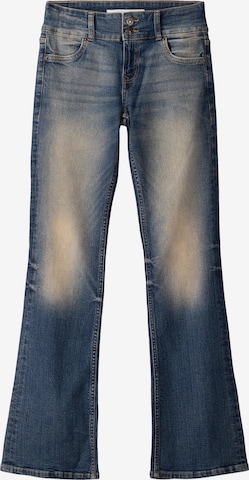 Bershka Boot cut Jeans in Blue: front