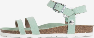 Bayton Sandal 'Sparco' i blå: framsida