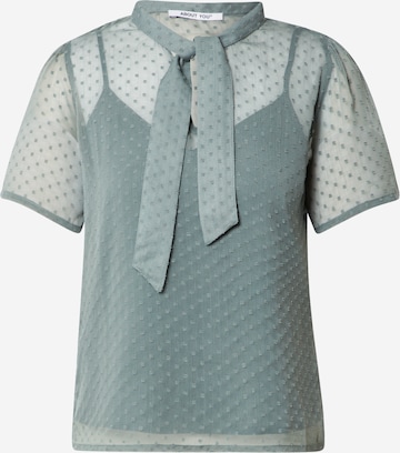 Camicia da donna 'Sienna' di ABOUT YOU in verde: frontale