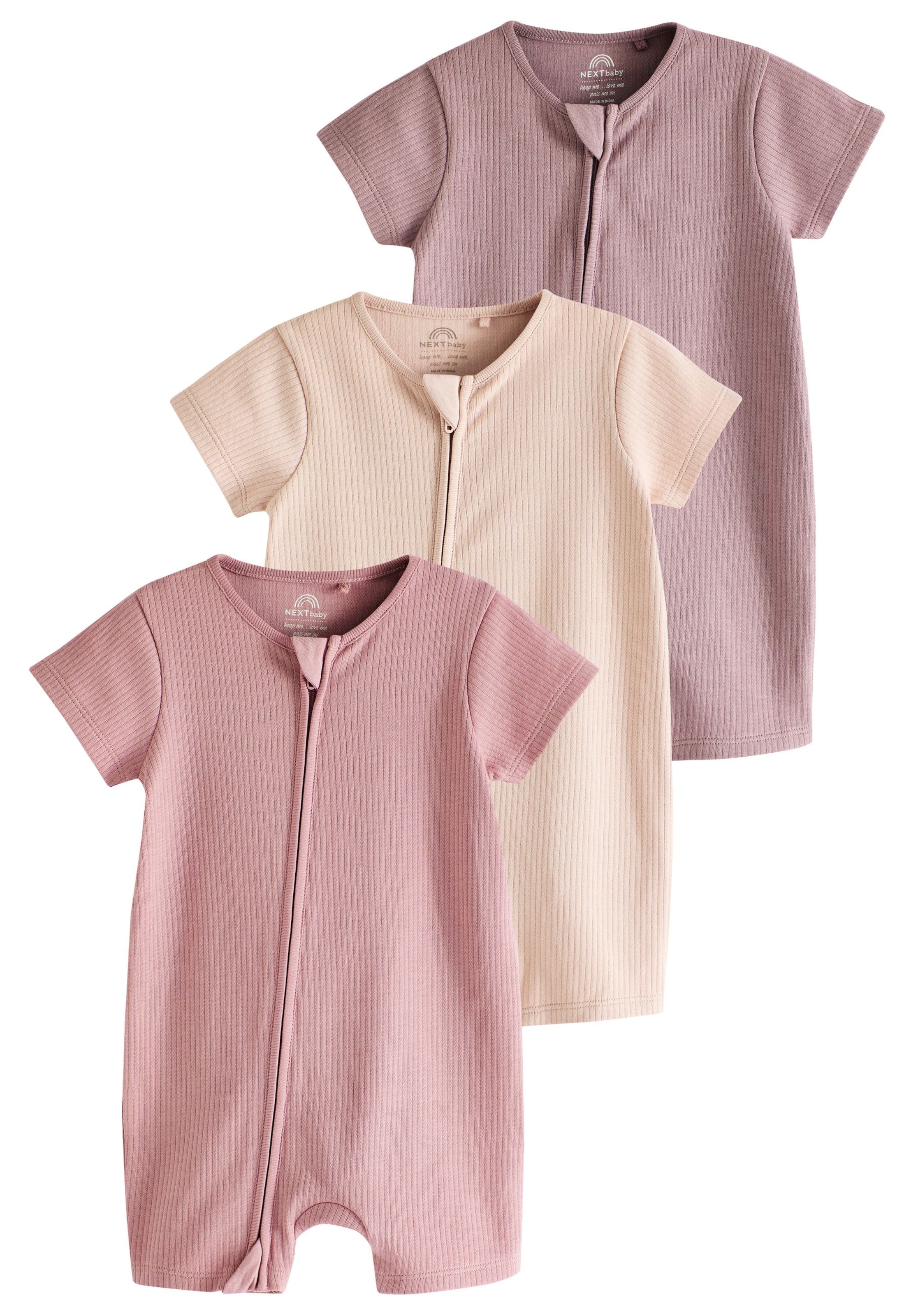 Next Dupačky/body – pink: přední strana