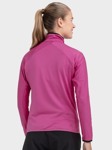 Schöffel Functionele fleece jas 'Cascata' in Roze