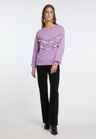 IZIA Sweatshirt in Purple