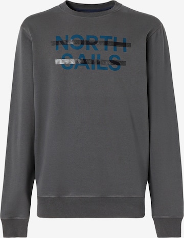 North Sails Sweatshirt in Grau: predná strana