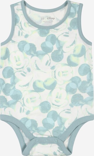 GAP Rompertje/body in de kleur Smoky blue / Wit, Productweergave