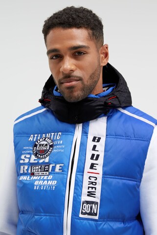 CAMP DAVID Vest in Blue