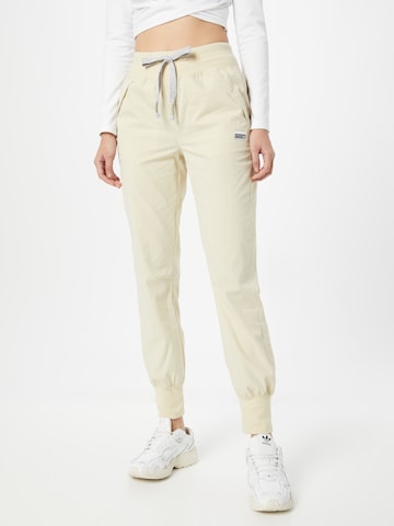 Regular Pantalon outdoor 'TIJUANA' Torstai en beige : devant