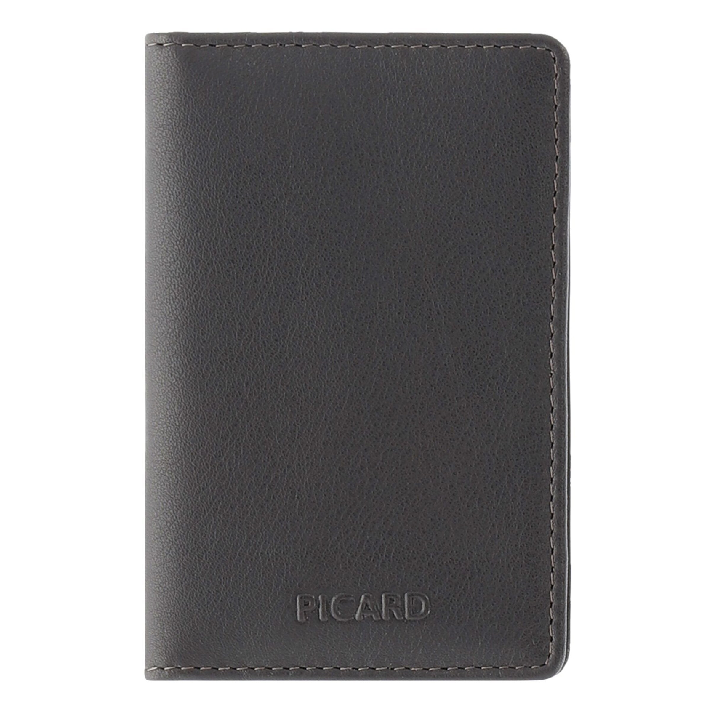 Picard Etui 'Brooklyn' in Schwarz: Vorderseite