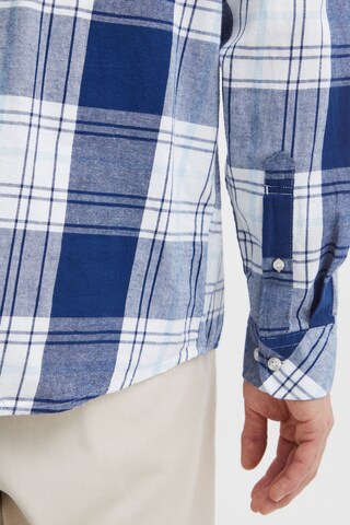 !Solid Comfort Fit Langarmhemd 'Esdras' in Blau