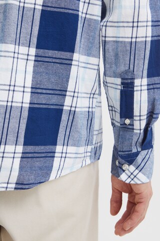 !Solid - Ajuste confortable Camisa 'Esdras' en azul