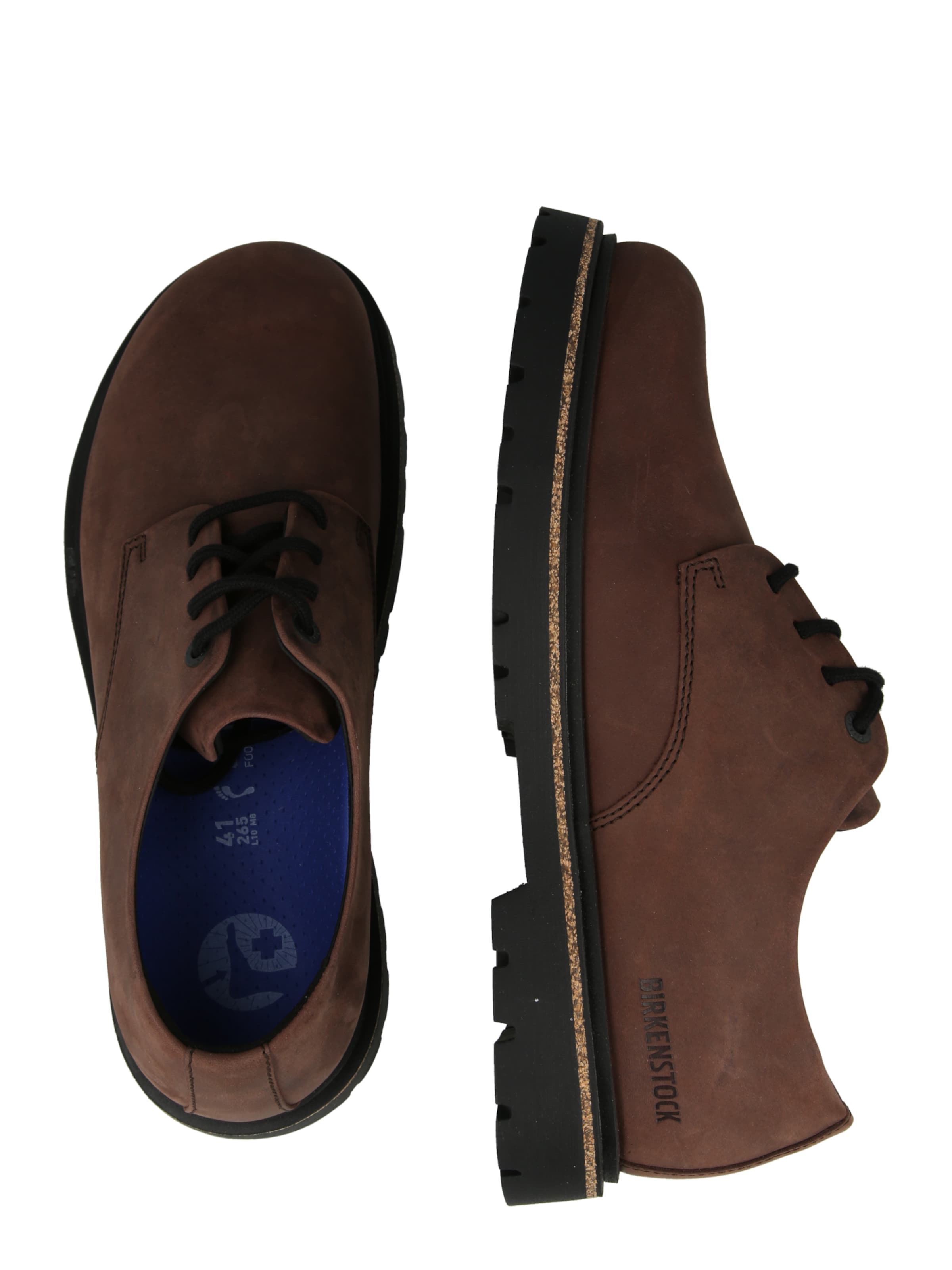 Chaussure à lacets 'LEOI Habana' BIRKENSTOCK en marron