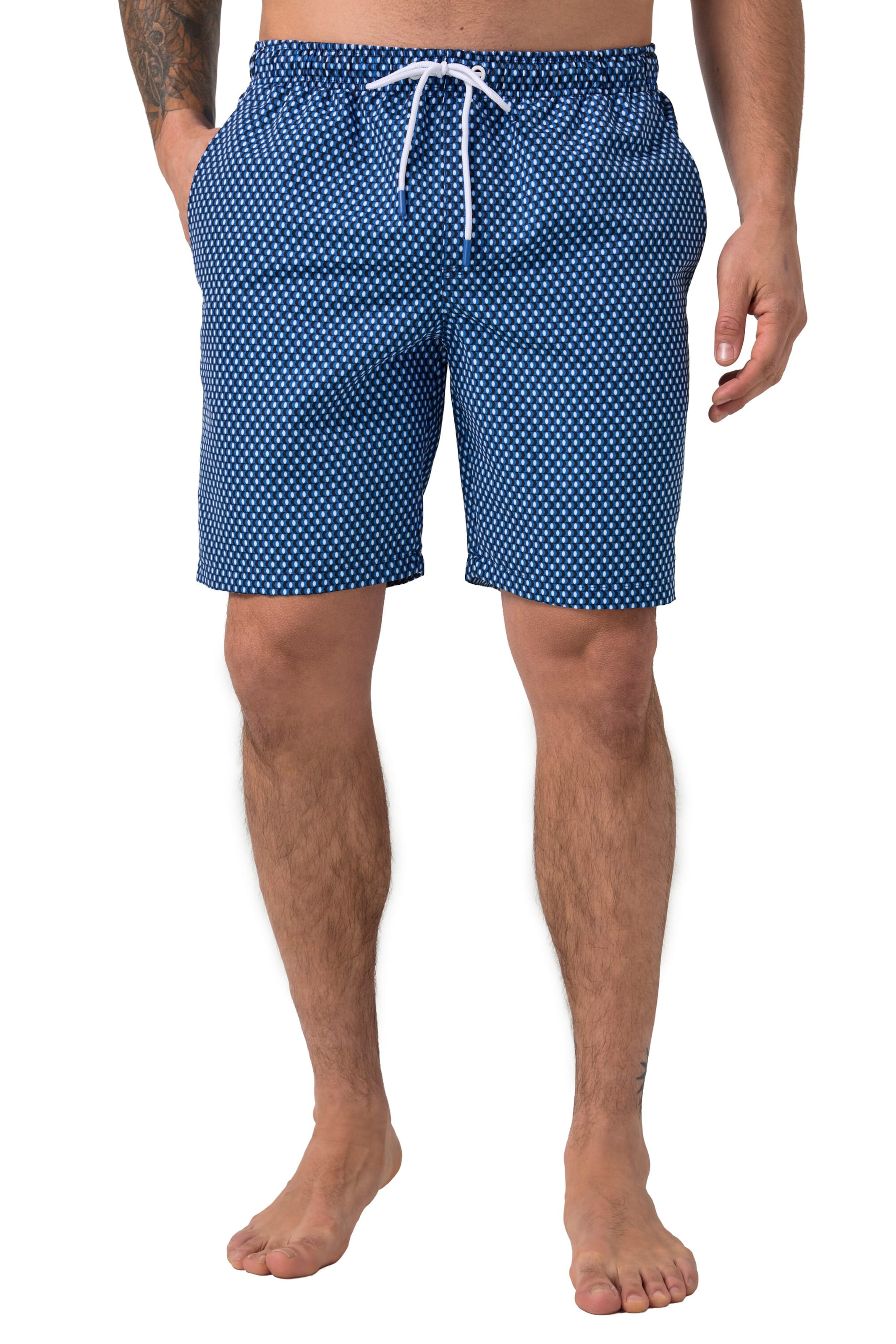 JAY-PI Zwemshorts in Blauw: voorkant