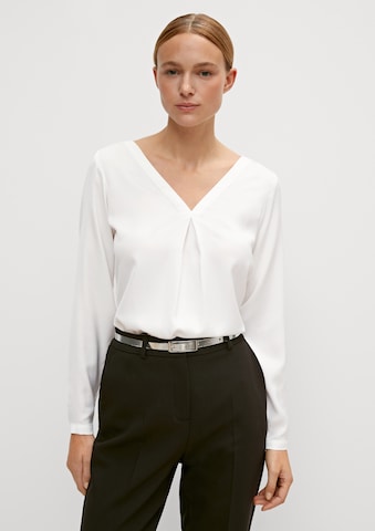 COMMA Blouse in White: front